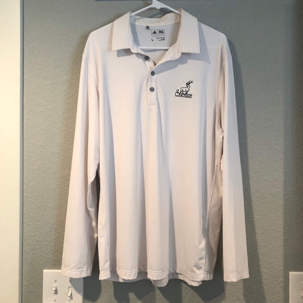 Adidas Sanctuary Long Sleeve Golf Polo - Size L